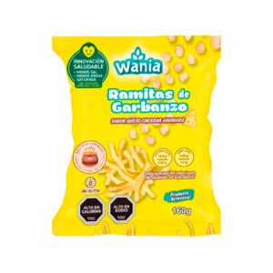 Ramitas de Garbanzo Sabor Queso Cheddar Vegano