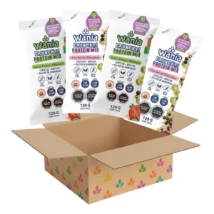 Wania Crunchy Protein Mix 120g (12 Unidades)