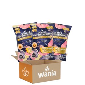 Wania Chips Centrifugados Papas Nativas 50g (24 Unidades)