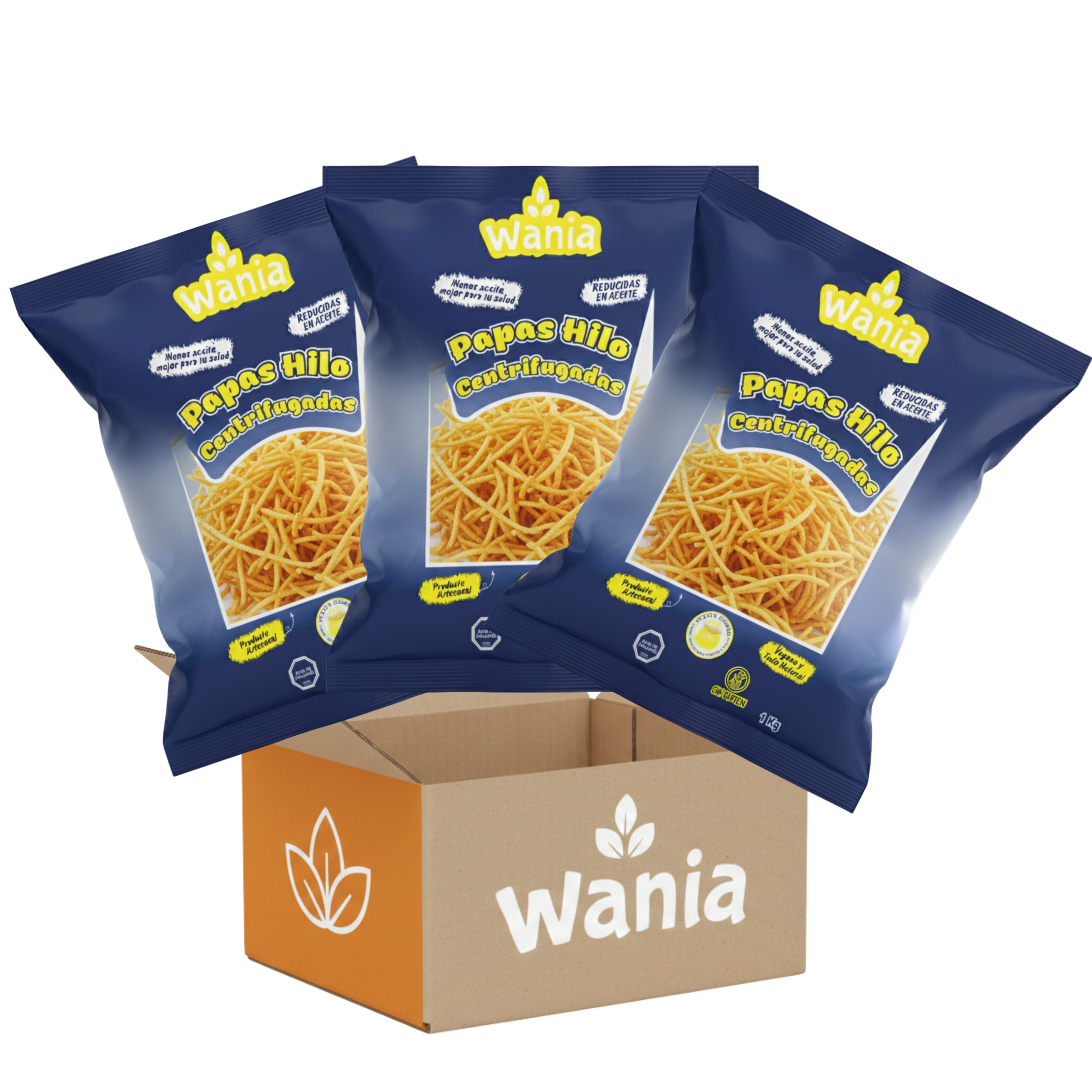 Wania Papas Hilo 500 G (8 Unidades) - Imagen 2